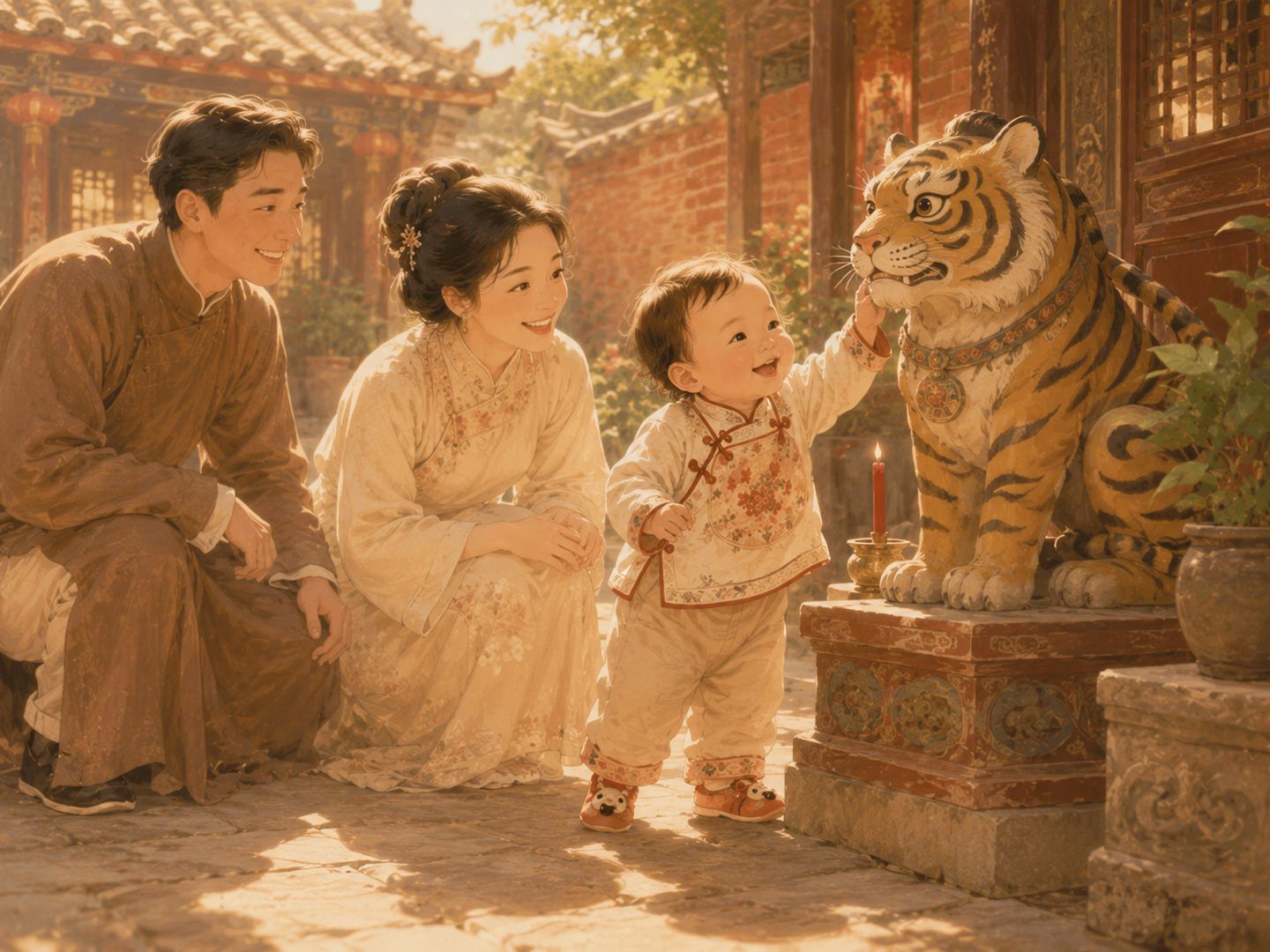 虎爺庇蔭佑寶貝